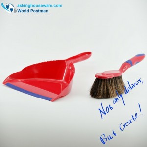 Akbrand Dustpan Brush Broom s koňským ocasem