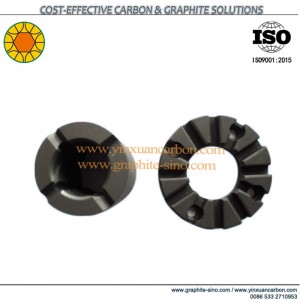 Ložiska grafitu a grafitové mazací tyče / bloky