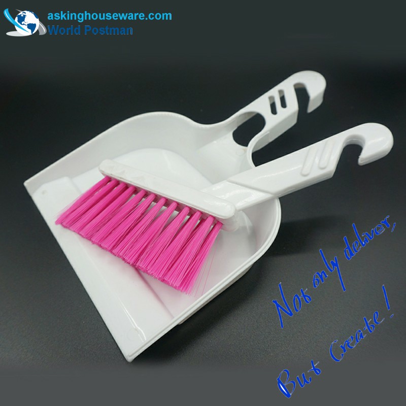 Akbrand Dustpan Brush Broom s kartáčem ve tvaru L