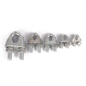 Vysoce kvalitní průmyslová ocelová lanovka sponky na lano