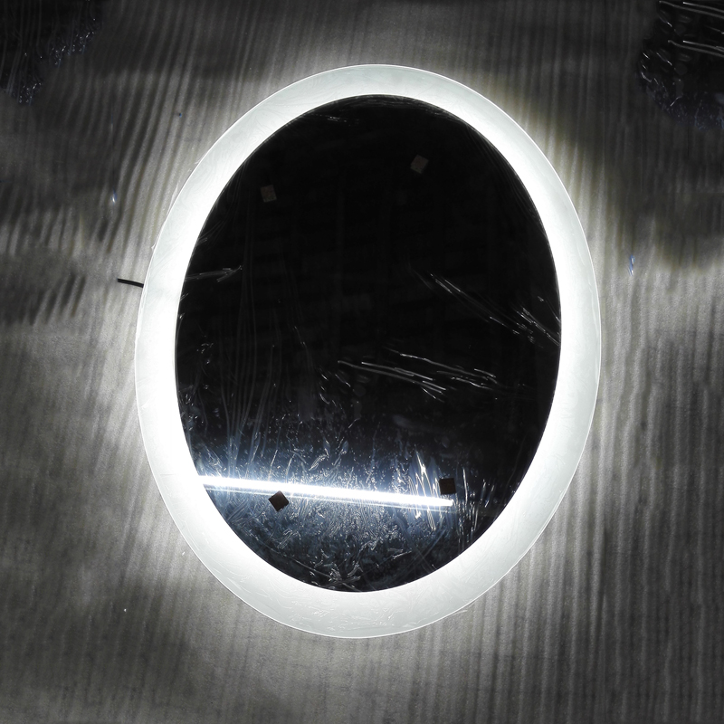 EU a USA Luxusní osvětlené LED podsvícené koupelnové zrcadlo-ENE-AL-117