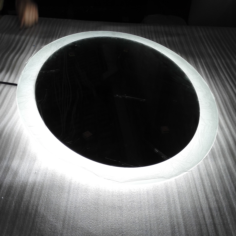 EU a USA Luxusní osvětlené LED podsvícené koupelnové zrcadlo-ENE-AL-115