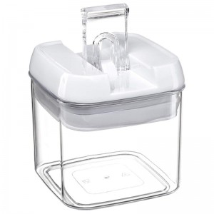 6dílná plastová vzduchotěsná nádoba na skladování obilovin BPA zdarma