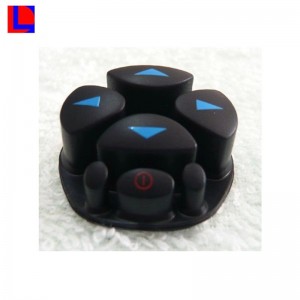 Přizpůsobená levná a dlouhá životnost silikonová pryžová vlastní klávesnice