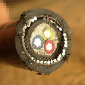 Hliníkový vodič 2 / 3jákový napájecí kabel Ocelový drát pancéřovaný napájecí kabel