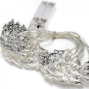 Železná vánoční stromeček řetězová lampa