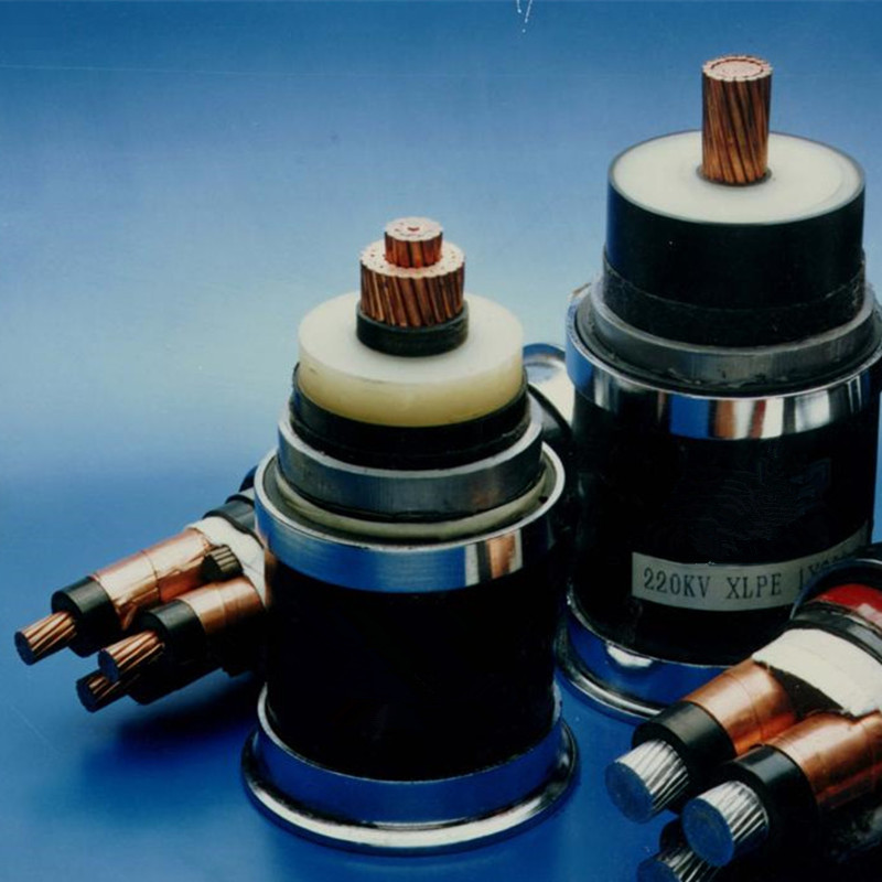 132kv 230kv HV napájecí kabel Podzemní napájecí kabel s kovovým pláštěm GB 11017. IEC61840