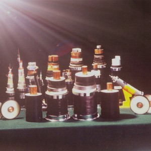 Měděný / hliník 300mm 400mm jednožilový kabel s kovovým pláštěm 220kv 110kv