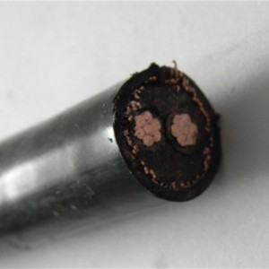 8 / 3AWG Split koncentrický kabel XLPE izolace PE / PVC bunda