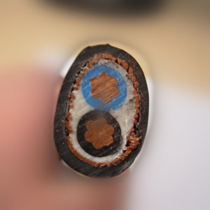 Soustředný kabel 16 mm 25 mm 2x8 2x10 3x6 3x8 AWG Napájecí kabel pro servisní vstup