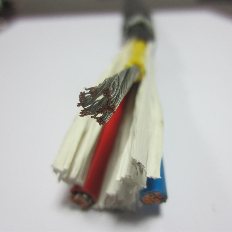 Černý soustředný pancéřovaný kabel 16mm 3 jádro 6/3 AWG s izolací z PVC nebo XLPE