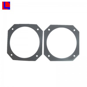 ekologická potravinářská těsnění z černé silikonové gumy