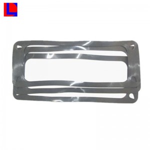 ekologická potravinářská těsnění z černé silikonové gumy