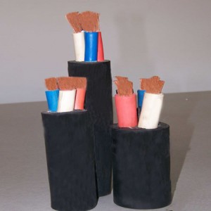 Pryžová bunda Flexibilní měděný přenosný kabel SHD GC EPR Izolace