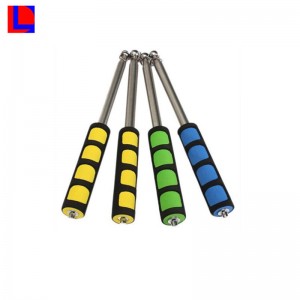 Oblíbená designová magická hliníková teleskopická rukojeť s pryžovou nebo plastovou částí