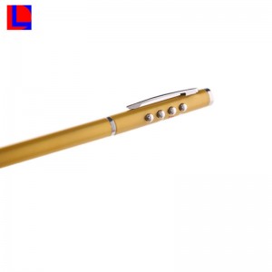 Krásné hliníkové teleskopické pero na míru se skvělou barvou