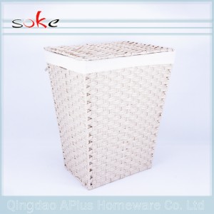 100% PE ratanový tkaný skladovací koš nebo koš