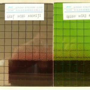 ČISTÉ A Tónované Drátěné sklo