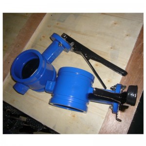 Drážkovaná koncová klapka