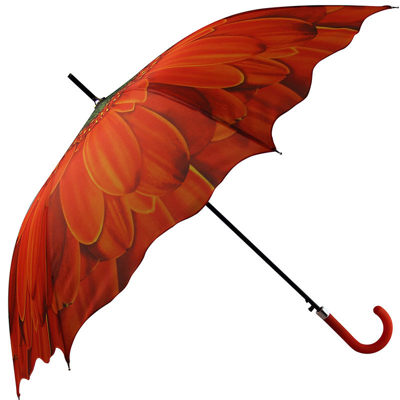 2019 23inch velikost společnosti dárky cutsom design květ tvar síla deštník