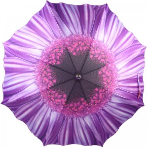 Fashion Sun Parasol Auto Open kompaktní venkovní deštník s logem