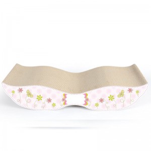 Škrábadlo Bed tvaru vlnité lepenky Cat Pet Products