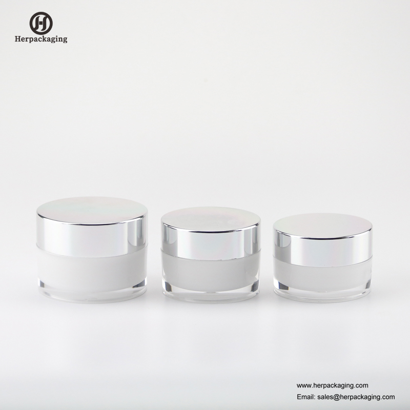 HXL212B Round Empty Cosmetic Jar Double Wall Container Péče o pleť Jar