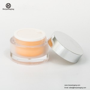 HXL213A luxusní kulatá prázdná akrylová kosmetická nádoba