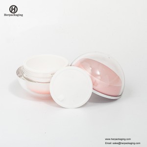 HXL216 Round Empty Cosmetic Jar Double Wall Container Péče o pleť Jar