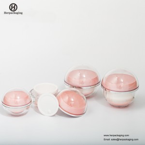 HXL216 Round Empty Cosmetic Jar Double Wall Container Péče o pleť Jar