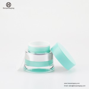 HXL218 luxusní kulatý prázdný akrylový kosmetický džbán