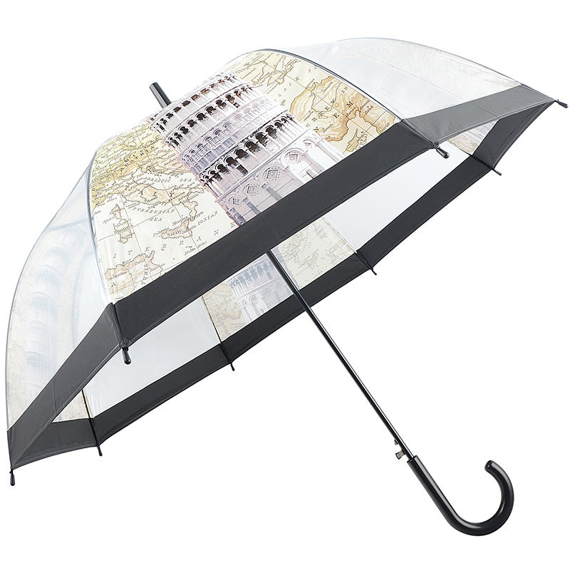 Čirý materiál s automatickým otevřeným POE deštníkem pro děti