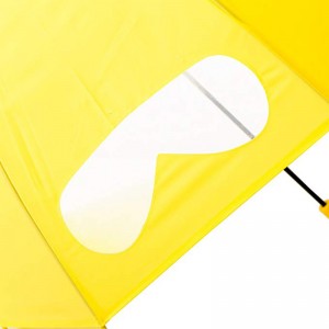 19 palcový tvar kupole vlastní design deštník rovné okno