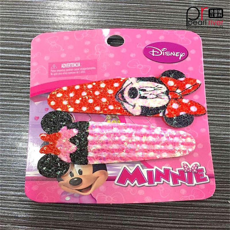 mořská panna princezna Micky karton Dekorace babygirl safe Hairpin