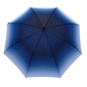23 palců Automatický otevřený gradient textilie barva marketing rovný deštník
