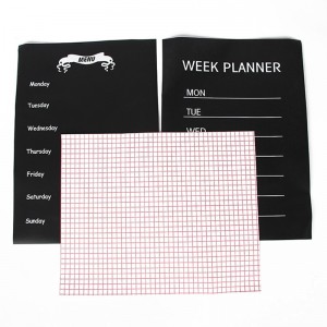 Vlastní velikost zelené / černé / bílé tabule PP plastová fólie