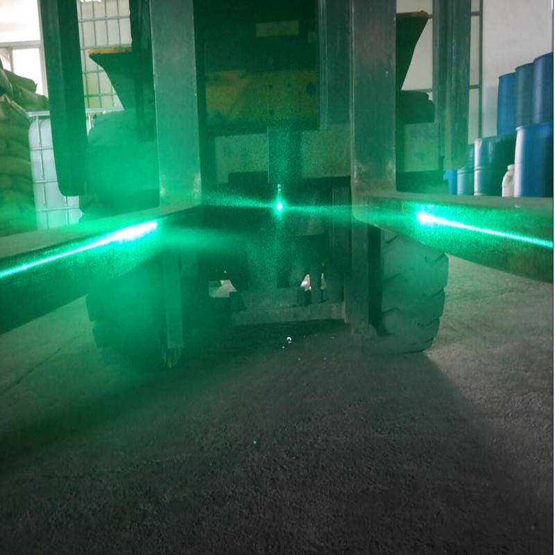 Zelený laserový průvodce s vysokým jasem pro sklad