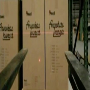 Naváděcí systém pro laserové vidlice červený nebo zelený