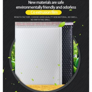 na zakázku tištěné nárazuvzdorné bílé bublinkové zásilky polstrovaná přepravní obálka plastová obalová taška