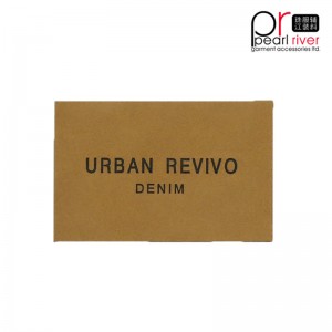 módní kožené barevné velké číslo visací štítek