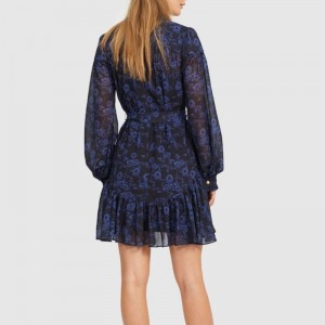 Nové mini šaty s dlouhým rukávem pro ženy