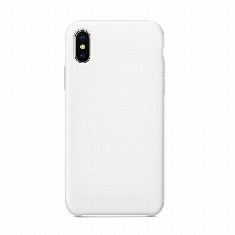 OEM LOGO Originální silikonové pouzdro pro iPhone 7 8 Pouzdro pro iPhone X XS Max XR