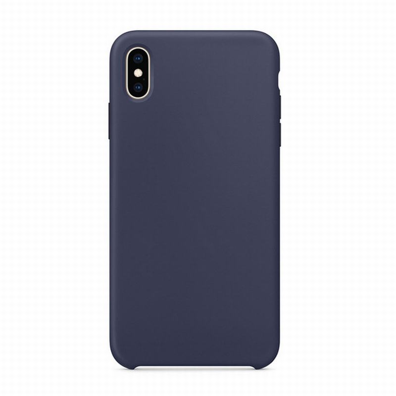 OEM LOGO Originální silikonové pouzdro pro iPhone 7 8 Pouzdro pro iPhone X XS Max XR