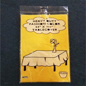 Jednorázové plastové restaurační ubrusy kulaté / obdélníkové dárkové ubrusy