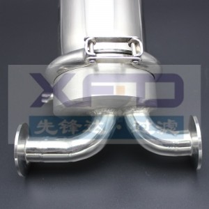 Pouzdra filtru z nerezové oceli