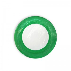 Profesionální výroba levného jednorázového papírového stolního nádobí party nádobí sady dodavatele