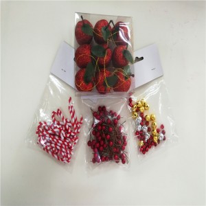 Vánoční doplňky Červená vycházková hůl dekorace na párty