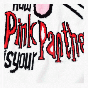 2019 Nejnovější svetr Design Pink Panther Jacquard dámské pletené svetrové šaty