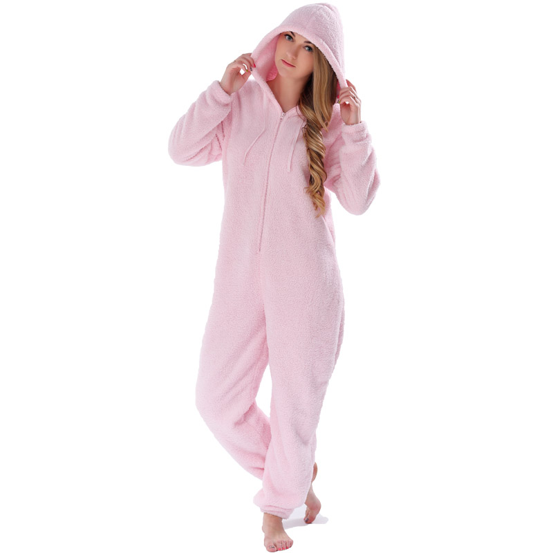 Sady pro dospělé Onesie Pink Pajama