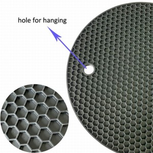 Gumová káva Hrnec Coaster Cup Kuchyňské silikonové rohože